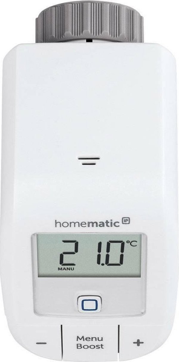 Homematic IP Θερμοστάτης Καλοριφέρ Basic, Ψηφιακός, Λευκό, HMIP-ETRV-B