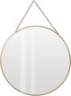 Home Styling Collection Στρογγυλός καθρέφτης με αλυσίδα και χρυσή μεταλλική κορνίζα