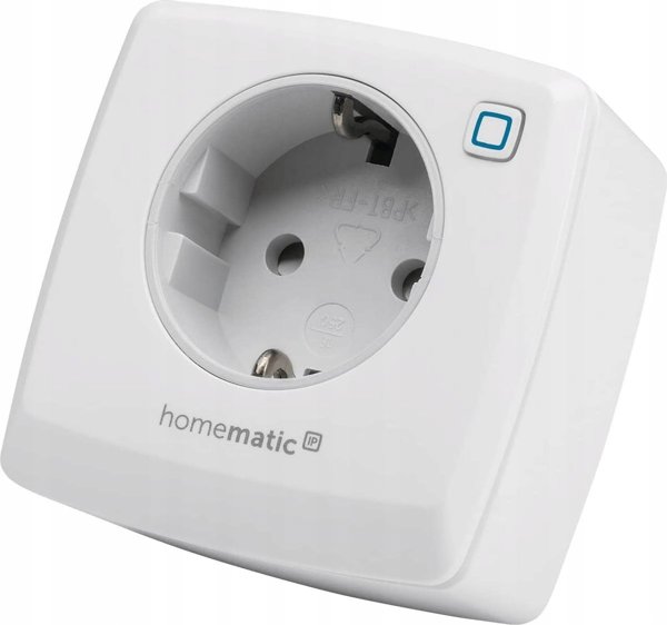 Homematic IP Έξυπνη Πρίζα HmIP-PS-2, Τηλεχειριζόμενος Διακόπτης Ρεύματος, Λευκό