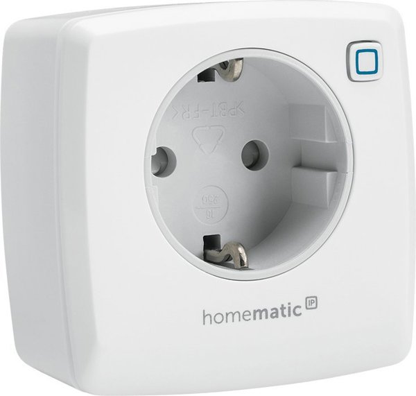 Homematic IP Έξυπνη Πρίζα HmIP-PS-2, Τηλεχειριζόμενος Διακόπτης Ρεύματος, Λευκό