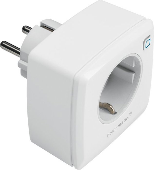 Homematic IP Έξυπνη Πρίζα HmIP-PS-2, Τηλεχειριζόμενος Διακόπτης Ρεύματος, Λευκό