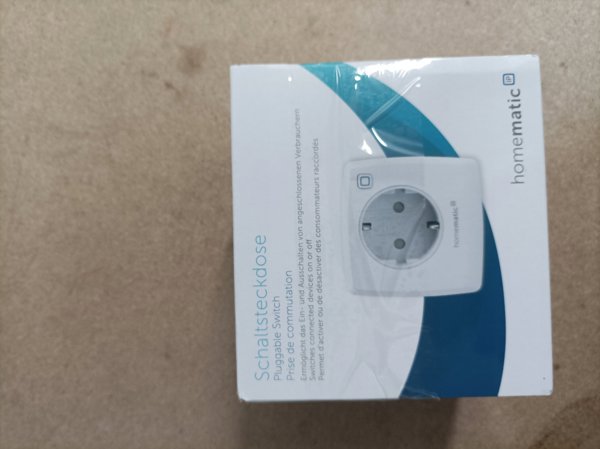 Homematic IP Έξυπνη Πρίζα HmIP-PS-2, Τηλεχειριζόμενος Διακόπτης Ρεύματος, Λευκό