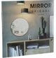 Home Styling Collection Kryfthro kroglezno kathrefti se metalliko plaisio, Ø 55 cm