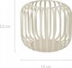 Home Styling Collection Μικρό μινιμαλιστικό μεταλλικό φανάρι, Ø 15 x 13 cm