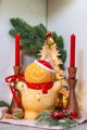 Home Styling Collection Ξύλινος κηροπήγιο, ακακία, 22 εκ.