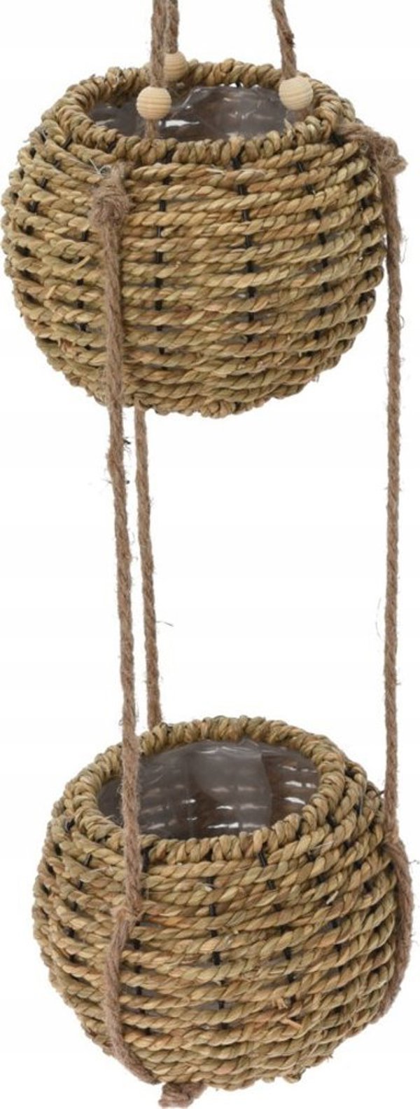 Home Styling Collection Κρεμαστή γλάστρα για δύο λουλούδια, 72 εκ.