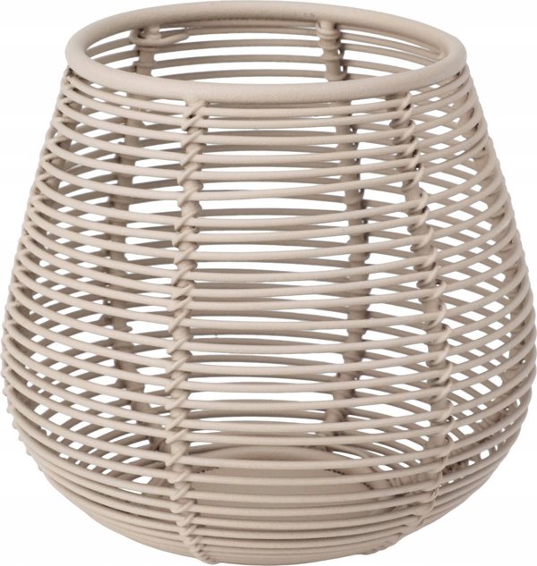 Home Styling Collection Κηροπήγιο για ρεσώ, μπεζ, διάτρητο