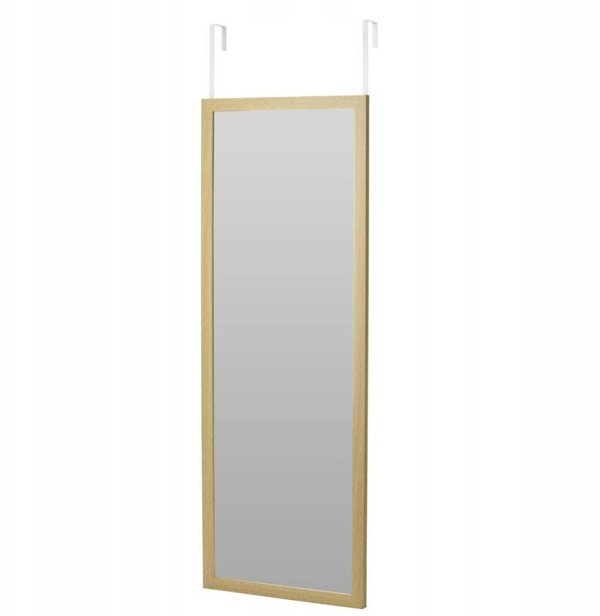 Home Styling Collection Μεγάλος Καθρέπτης Πόρτας με MDF Πλαίσιο 34x94 εκ.