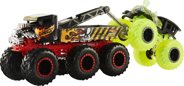 Hot Wheels Monster Trucks Big Rigs Όχημα - Παιχνίδι Αυτοκίνητο