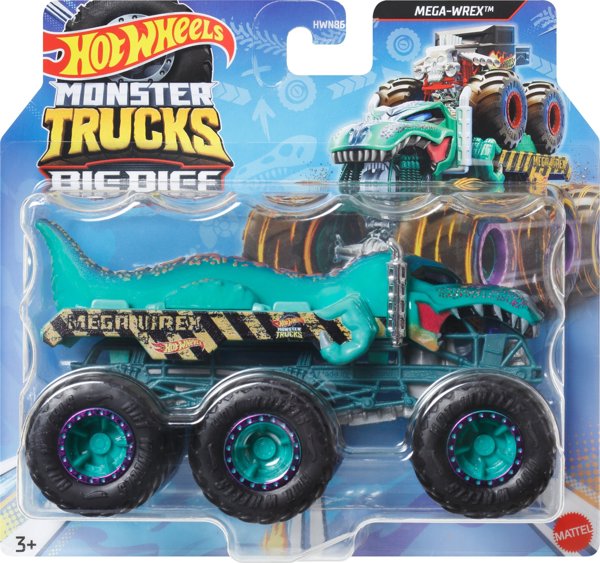Hot Wheels Monster Trucks Big Rigs Όχημα - Παιχνίδι Αυτοκίνητο