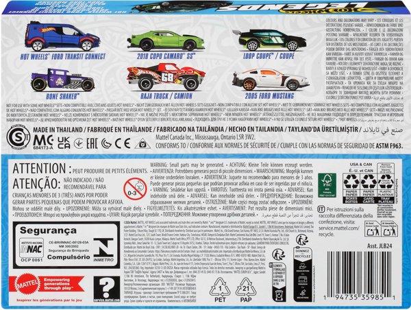 Hot Wheels Silver Series Legends Samochodziki Wielopak (JLB24)