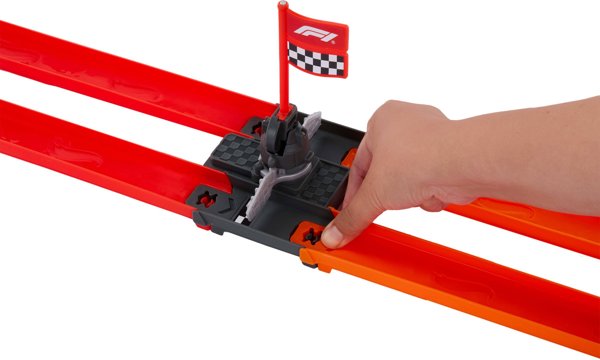 Hot Wheels Racing Φόρμουλα 1 Γρήγορος αγώνας Σετ αγωνιστικής πίστας (JKM88)