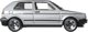 Hot Wheels Silver Series Euro Style Samochodziki Wielopak (JLB25)