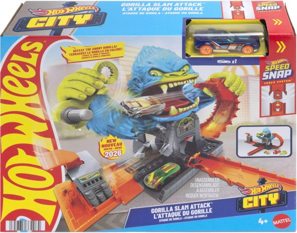 Hot Wheels City Κύκλος Παιχνιδιού Glodny Goryl Σετ (JHL92)