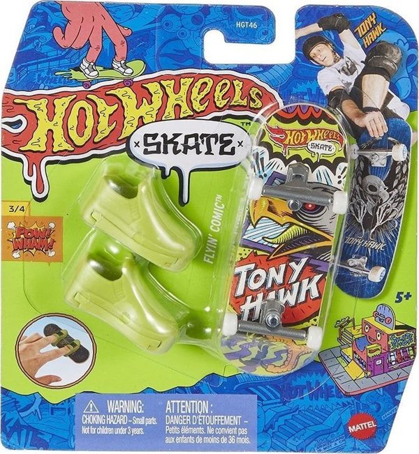 Hot Wheels Skate Σκέιτμπορντ + παπούτσια HVK13