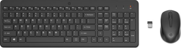 HP 330 Ασύρματο Σετ Πληκτρολόγιο και Ποντίκι, UK Layout, Μαύρο