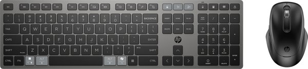 HP 720 Dual-Mode Rechargeable Wireless Keyboard and Mouse Combo-GR (P)
