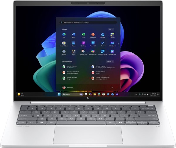 HP EliteBook 8 G1a AMD Ryzen AI 5 340 35,56cm 14Zoll 2,5K 32GB 512GB/SSD W11P SmartBuy 3J Gar (DE)