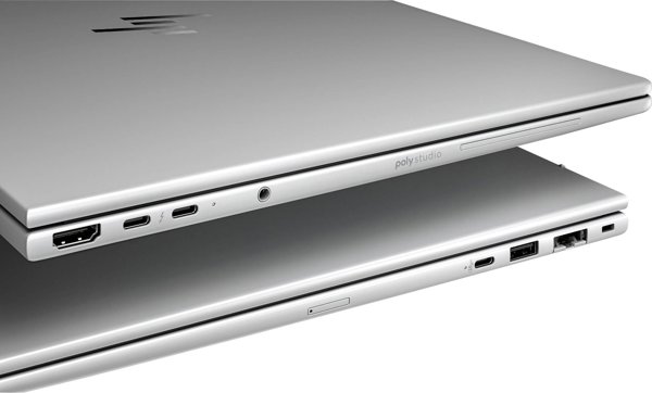 HP EliteBook 8 G1a Notebook AI - 169deg-Scharnierdesign - AMD Ryzen 7 250 / 3.3 GHz - Win 11 Pro - Radeon 780M - 16 GB RAM - 512 GB SSD NVMe - 40.6 cm (16") IPS HP SureView 5 1920 x 1200 - Wi-Fi 7, Bluetooth - 5G - Glacier Silver - kbd: Deutsch - mit H