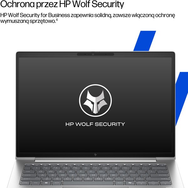 HP EliteBook 6 G1a AI PC AMD Ryzen AI 7 250 Laptop 35,6 cm (14") WUXGA 16 GB DDR5-SDRAM 512 GB SSD Wi-Fi 6E (802.11ax) Windows 11 Pro Srebrny