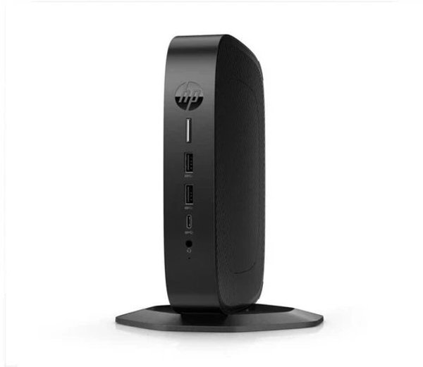 HP Elite t655 - Thin Client - SFF - 1 x Ryzen Embedded R2314 / 2.1 GHz - RAM 8 GB - Flash 32 GB - eMMC - Radeon Graphics - 1GbE, Bluetooth 5.2, Wi-Fi 6 - WLAN: 802.11a/b/g/n/ac/ax, Bluetooth 5.2 - IGEL OS - Monitor: keiner - Tastatur: Deutsch