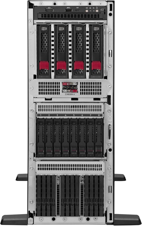HPE ProLiant Compute ML350 Gen12 6515P 16c 1x64GB-R 8SFF MR408i-o 2x480GB SSD 2x1000W PS EU Server