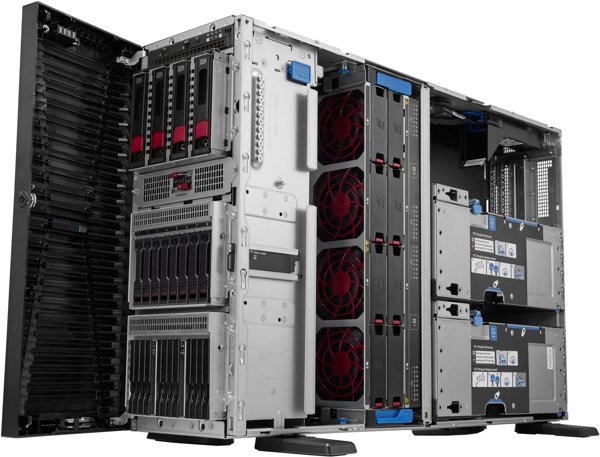 HPE ProLiant Compute ML350 Gen12 6515P 16c 1x64GB-R 8SFF MR408i-o 2x480GB SSD 2x1000W PS EU Server