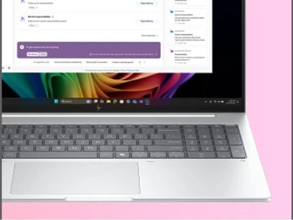 HP EliteBook 8 G1a Next Gen AI PC Copilot+ PC AMD Ryzen AI 5 PRO 340 Laptop 40,6 cm (16") WUXGA 32 GB DDR5-SDRAM 1 TB SSD Wi-Fi 6E (802.11ax) Windows 11 Pro Srebrny