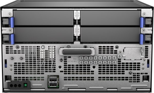 HPE ProLiant MicroServer Gen11 - Server - Ultra-Micro-Tower - 1-Weg - 1 x Xeon 6325P / 3.5 GHz - RAM 32 GB - SATA - nicht Hot-Swap-fahig 8.9 cm (3.5") Schacht/Schachte - HDD 2 x 4 TB - 1GbE - kein Betriebssystem - Monitor: keiner - Smart Choice