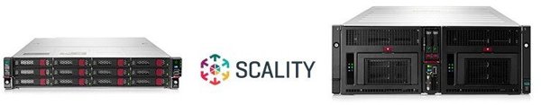 HP HPE Scality RING Single Site Perpetual License per TB Min 200TB E-LTU for HPE Servers