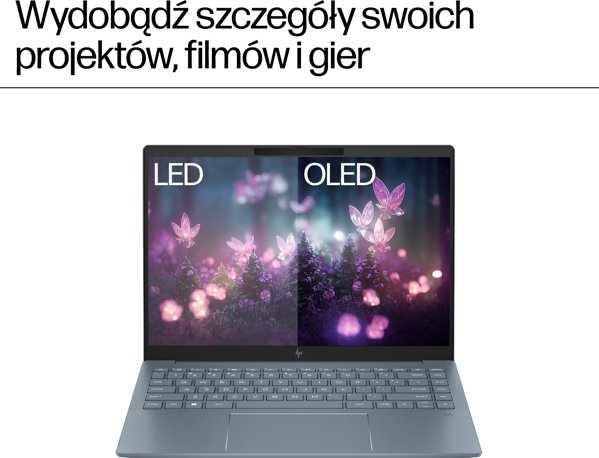 HP Pavilion Plus 14-ew1001nn Intel Core Ultra 7 155H Laptop 35,6 cm (14") 3K 32 GB LPDDR5x-SDRAM 1 TB SSD Wi-Fi 6E (802.11ax) Windows 11 Home Ασημί