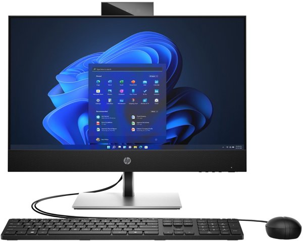 HP Pro 440 G9 AIO All-in-One - i3-12100T, 8GB, 256GB SSD, 23.8 FHD IPS Non-Touch AG, Ρυθμιζόμενο Ύψος, USB ποντίκι & πληκτρολόγιο, κάμερα & διπλά μικρόφωνα, χωρίς ηχεία, Win 11 Pro, 1 έτος