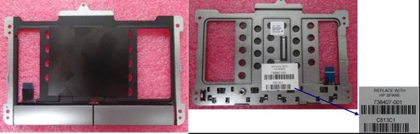 HP TouchPad 2 przyciski (738407-001)