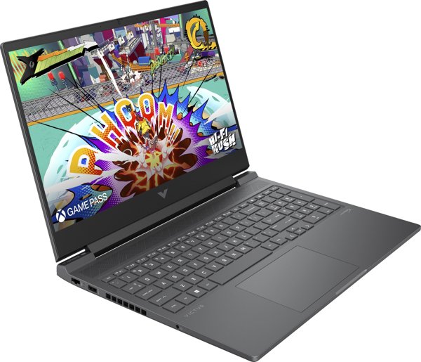 HP Victus Gaming 16-s1722nw AMD Ryzen™ 7 8845HS Laptop 40,9 cm (16.1") Full HD 16 GB DDR5-SDRAM 512 GB SSD NVIDIA GeForce RTX 4070 Wi-Fi 6 (802.11ax) Windows 11 Home Czarny