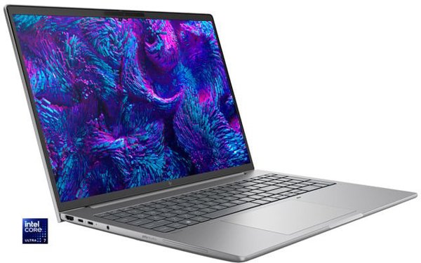 HP ZBook 8 G1i Mobile Workstation - Intel Core Ultra 7 265H / 2.2 GHz - vPro Enterprise - Win 11 Pro - RTX 500 Ada - 64 GB RAM - 2 TB SSD NVMe, TLC - 40.6 cm (16") IPS 3840 x 2400 (WQXGA) @ 120 Hz - Wi-Fi 7, Bluetooth - Meteorsilber - kbd: Deutsch -
