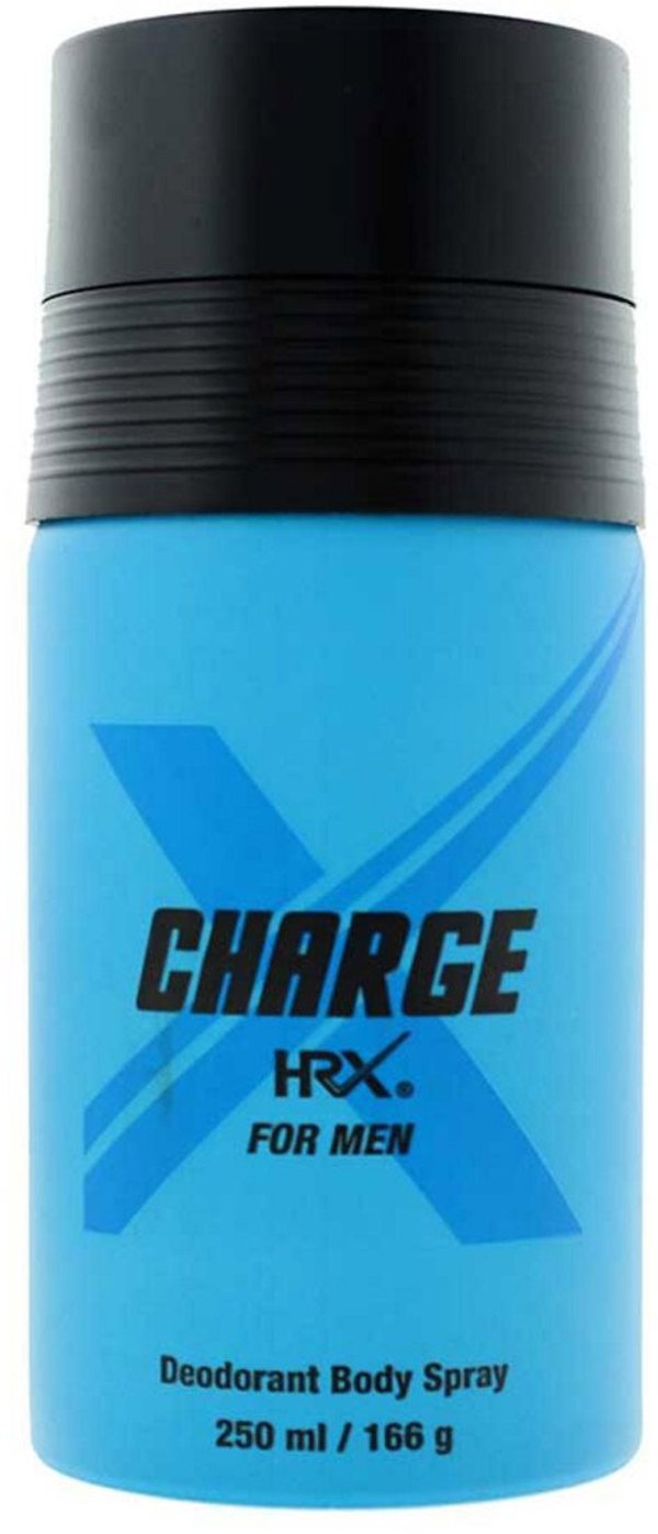 Hrx, Charge, Deodorant Spray, For Men, 250 ml For Men