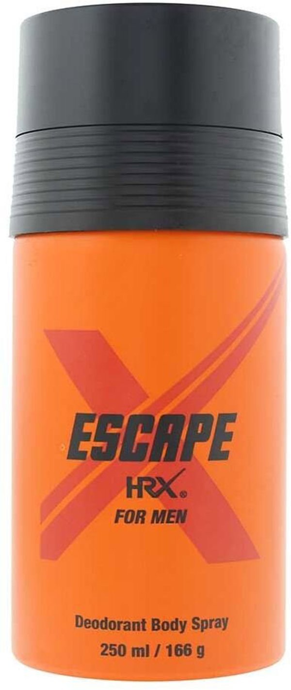 Hrx, Escape, Deodorant Spray, For Men, 250 ml For Men