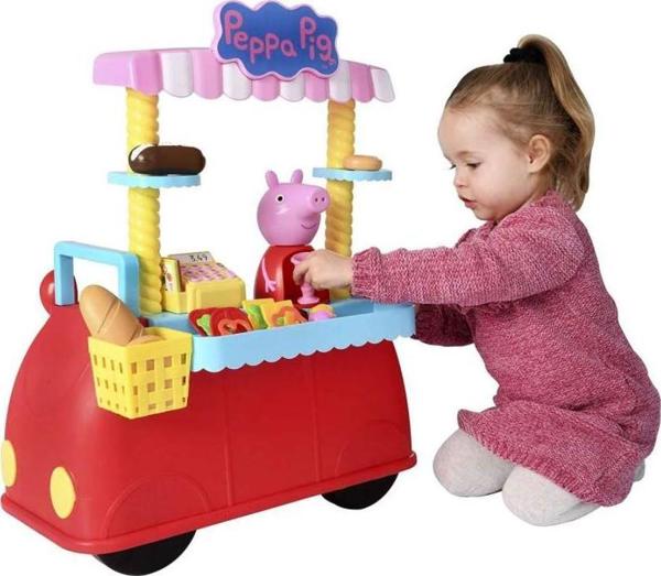 HTI Swinka Peppa Sklepik na kolkach zestaw Lodziarnia z dzwiekami