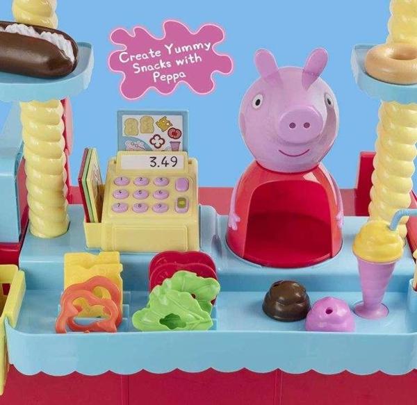 HTI Swinka Peppa Sklepik na kolkach zestaw Lodziarnia z dzwiekami