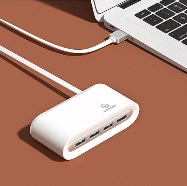 HUB USB Usams US-SJ238 4x USB-A 2.0 (SJ238FX01)