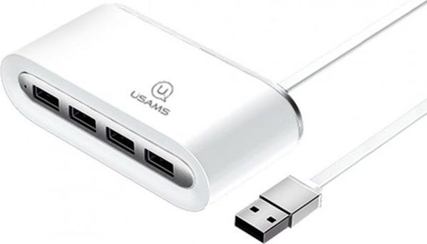 HUB USB Usams US-SJ238 4x USB-A 2.0 (SJ238FX01)