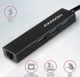 Axagon HMA-GL3A USB Hub 3.2 Gen1 με 3 Θύρες USB-A και Θύρα Ethernet Gigabit RJ-45, Μεταλλικό