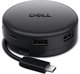 Dell DA326 Pro 7-in-1 USB-C Travel Hub - Multiport Adapter USB-C σε HDMI, USB-A, USB-C & Ethernet