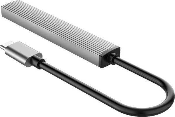 Orico USB Hub 3.0 AH-12F-GY, 3 Θύρες USB-A & Αναγνώστης Καρτών TF, Γκρι