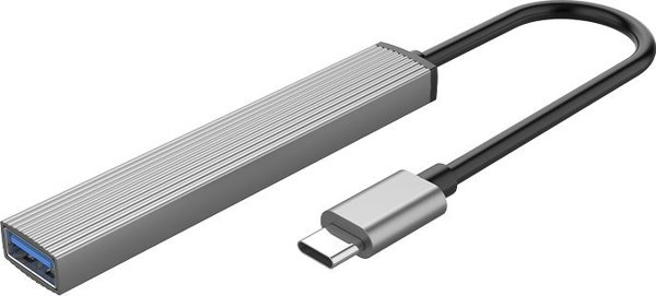 Orico USB Hub 3.0 AH-12F-GY, 3 Θύρες USB-A & Αναγνώστης Καρτών TF, Γκρι
