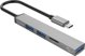 Orico USB Hub 3.0 AH-12F-GY, 3 Θύρες USB-A & Αναγνώστης Καρτών TF, Γκρι