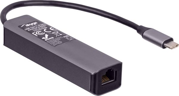 HUB USB Akyga 1x RJ-45  + 3x USB-A 3.0 (AK-AD-66)