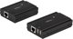 HUB USB StarTech .com 4 Port USB 2.0 Extender-Hub przez pojedynczy kabel CAT5e/CAT6 Ethernet (RJ45) - 100 m - USB Extender Hub Adapter - obudowa metalowa - Zewnętrzne zasilanie - 480 Mbit/s (USB2004EXT100) - Rozszerzenie USB - USB 2.0 - przez CAT 5e/6 - d