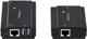 HUB USB StarTech .com 4 Port USB 2.0 Extender-Hub przez pojedynczy kabel CAT5e/CAT6 Ethernet (RJ45) - 100 m - USB Extender Hub Adapter - obudowa metalowa - Zewnętrzne zasilanie - 480 Mbit/s (USB2004EXT100) - Rozszerzenie USB - USB 2.0 - przez CAT 5e/6 - d