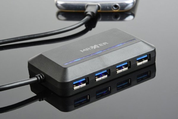 HUB USB Gembird I/O HUB USB-C 4PORT/ACT-HUB3C-4P